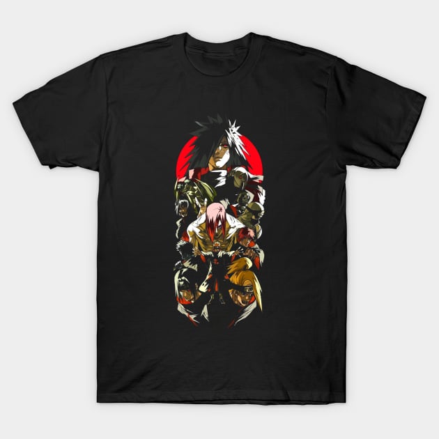 Akatsuki - Naruto Shippuden T-Shirt by Losen500